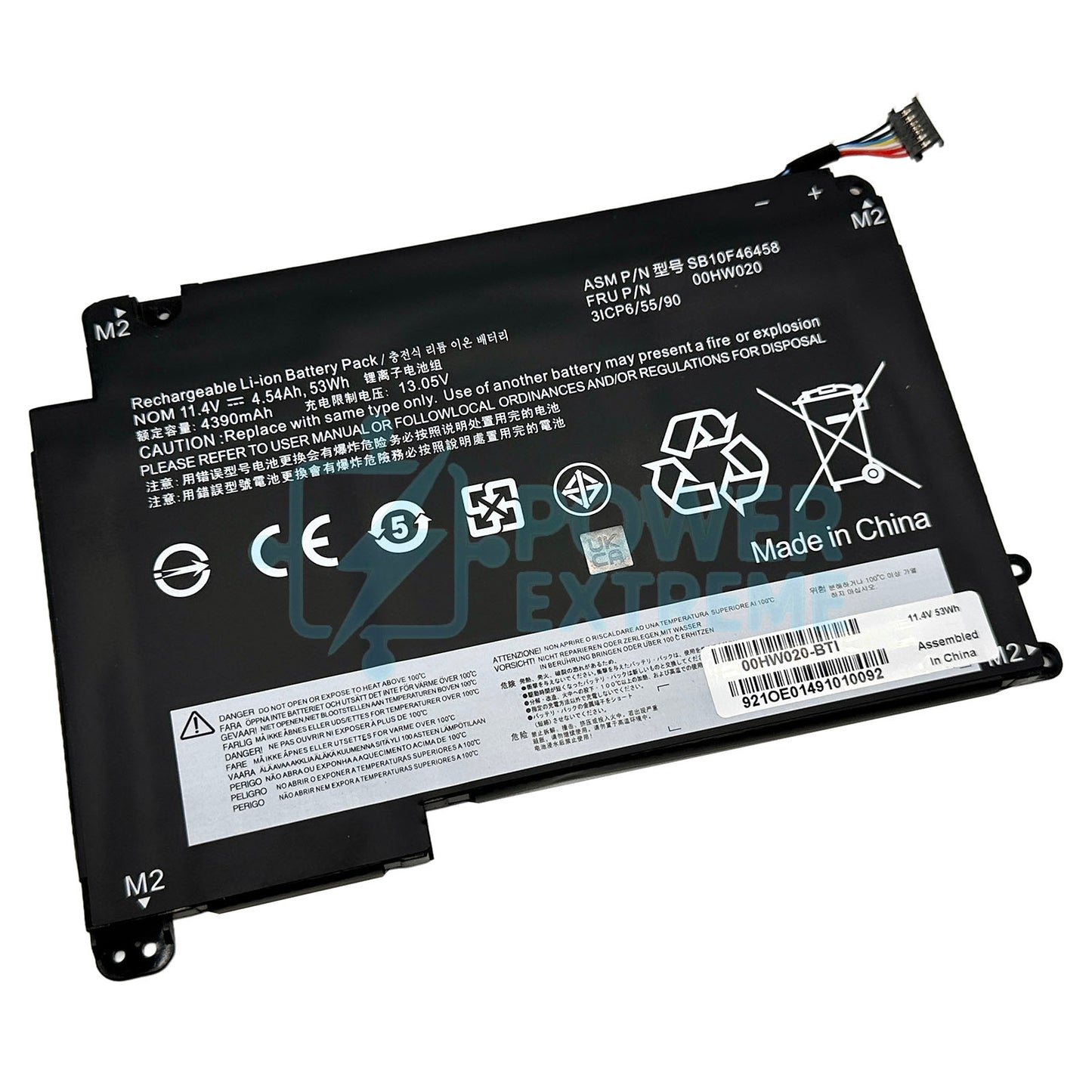 Replacement Laptop Battery for Lenovo ThinkPad 460 20FY 20G0 series 00HW021 00HW020