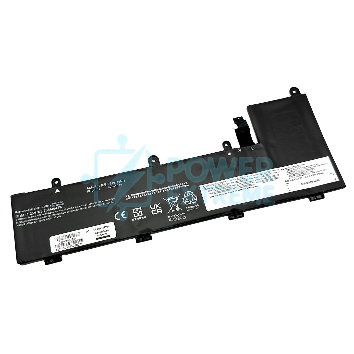 Replacement Laptop Battery for Lenovo ThinkPad Yoga 11e Type 20HS 20HU series 01AV442 SB10K97595