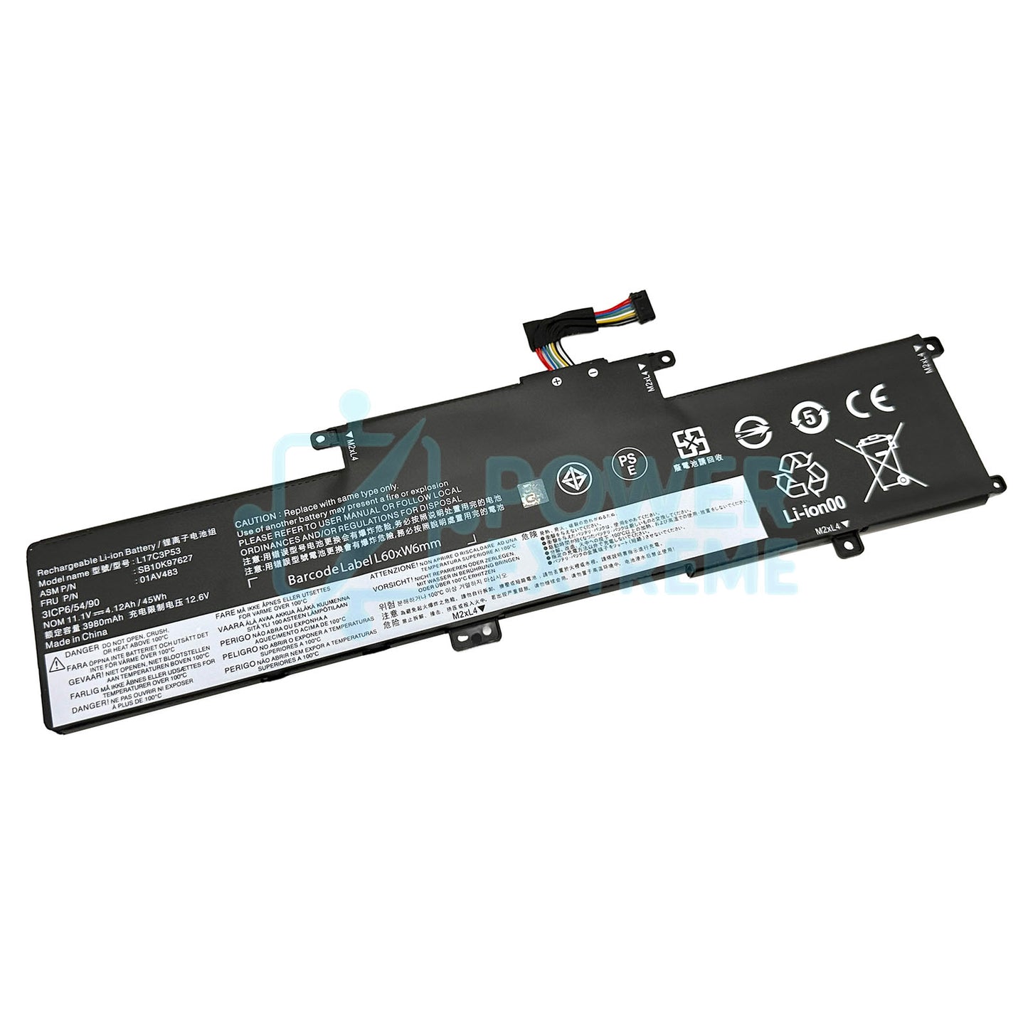 Replacement Laptop Battery for Lenovo ThinkPad L390 type 20NR 20NS series 5B10W13891 01AV483
