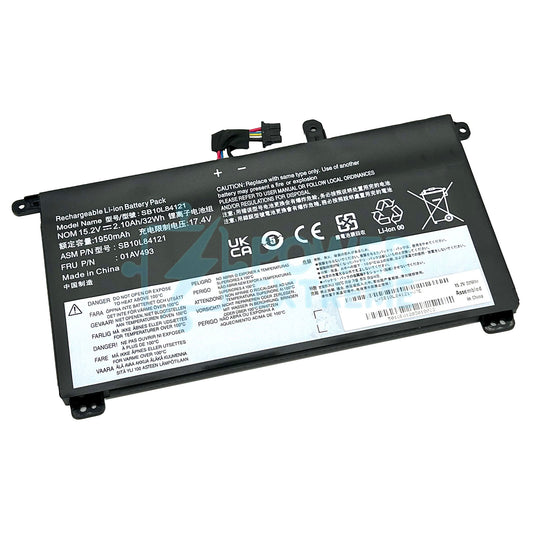 Replacement Laptop Battery for Lenovo Thinkpad 00UR892 SB10L84123 01AV493
