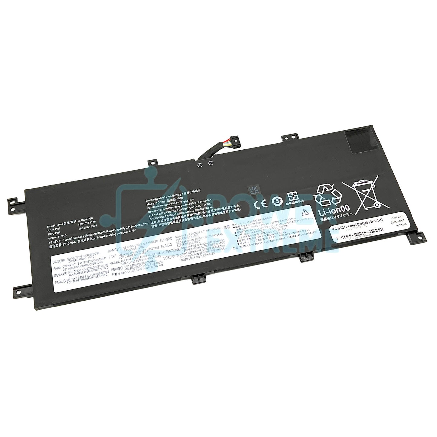 Laptop Battery for Lenovo ThinkPad L13 20R3 20R4 YOGA 20R5 20R6 L18C4P90 02DL030