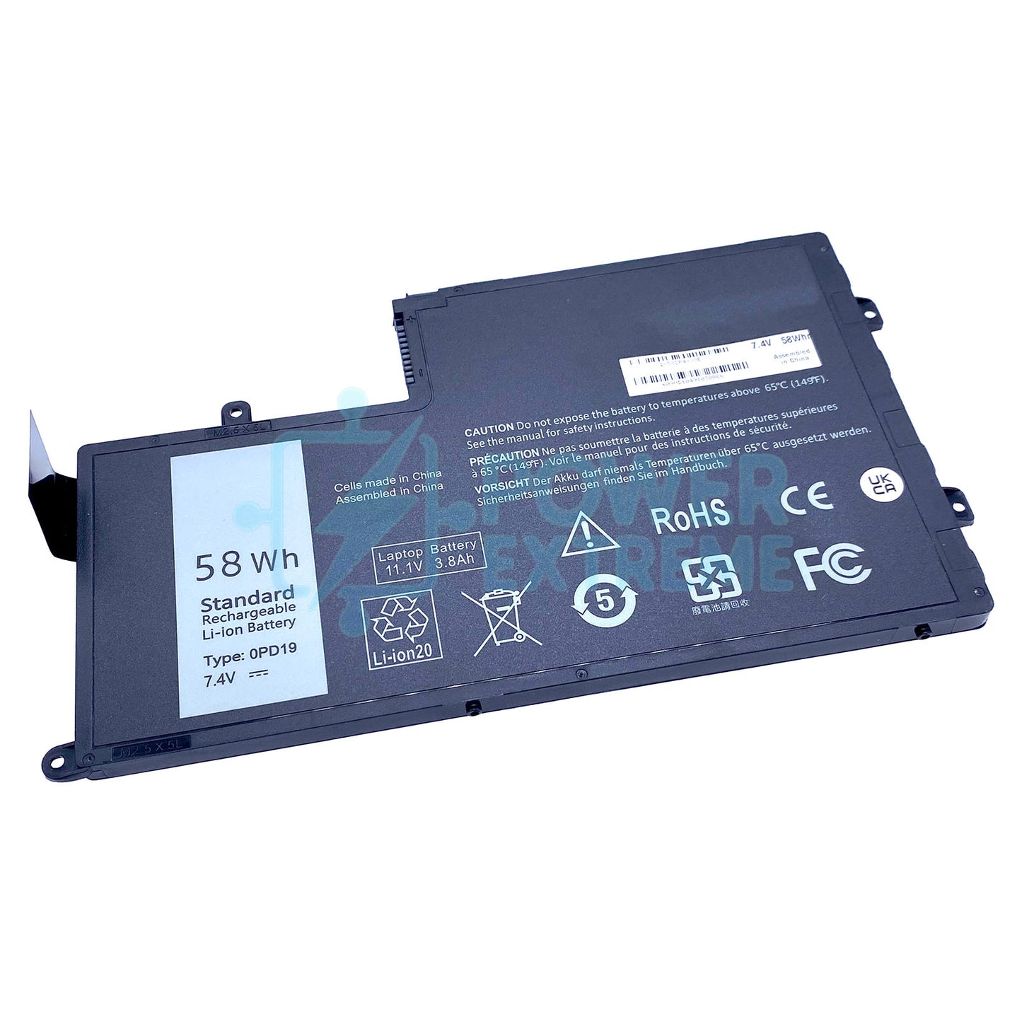 Replacement Laptop Battery for Dell Latitude 3450 3550 1WWHW 5MD4V 86JK8 DFVYN 0PD19