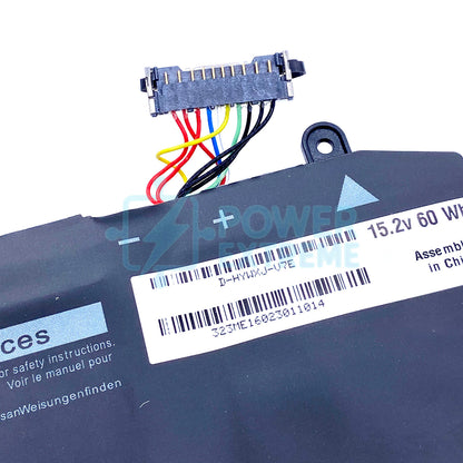 Replacement Laptop Battery for Dell ALIENWARE M17 R1 2019 P37E P37E001 60Wh JJPFK 1F22N