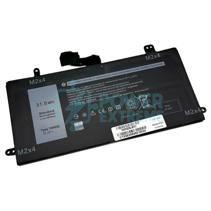 Replacement Laptop Battery for Dell Latitude 5285 5290 2-In-1 31.5Wh 451-BBZE X16TW 1WND8