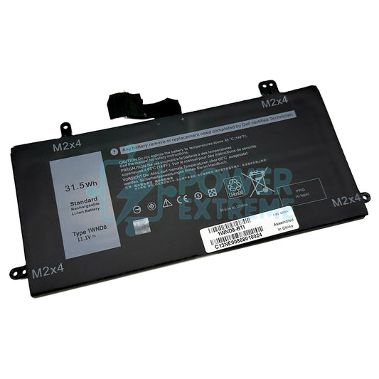 Replacement Laptop Battery for Dell Latitude 5285 5290 2-In-1 31.5Wh JT90P 0X16TW 1WND8