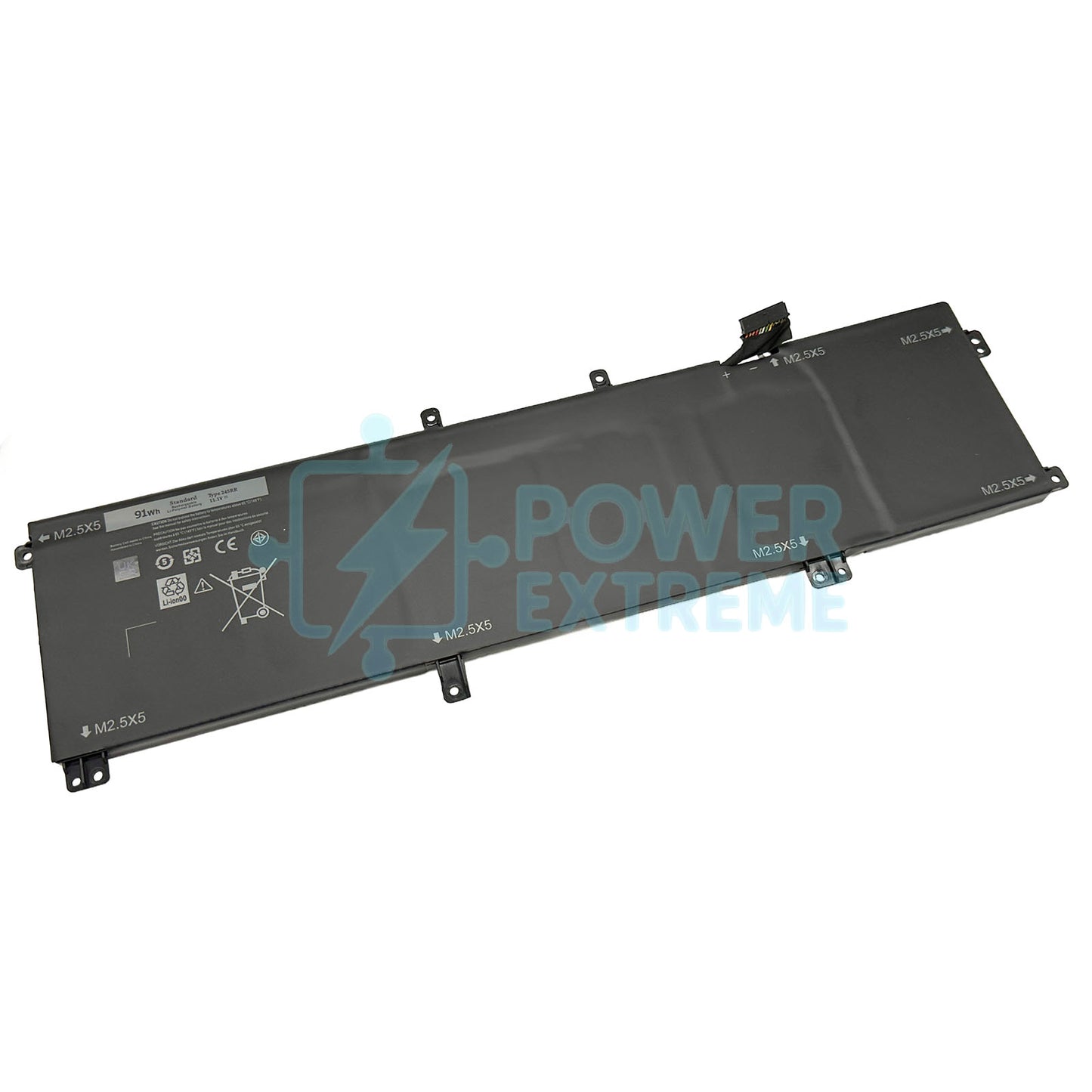 Replacement Laptop Battery for Dell Precision M3800 Mobile Workstation 91Wh 11.1V 7D1WJ Y758W 245RR