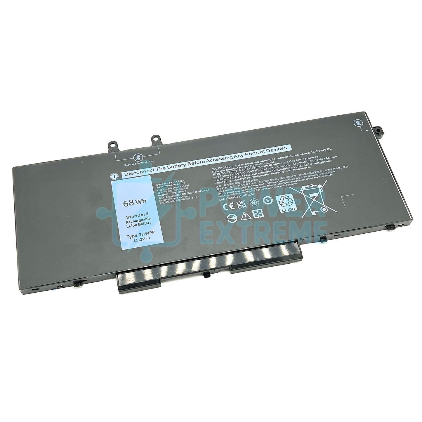 Replacement Laptop Battery for Dell 68WH PRECISION 3541 3550 3551 03PCVM 0YPVX3 10X1J 3HWPP