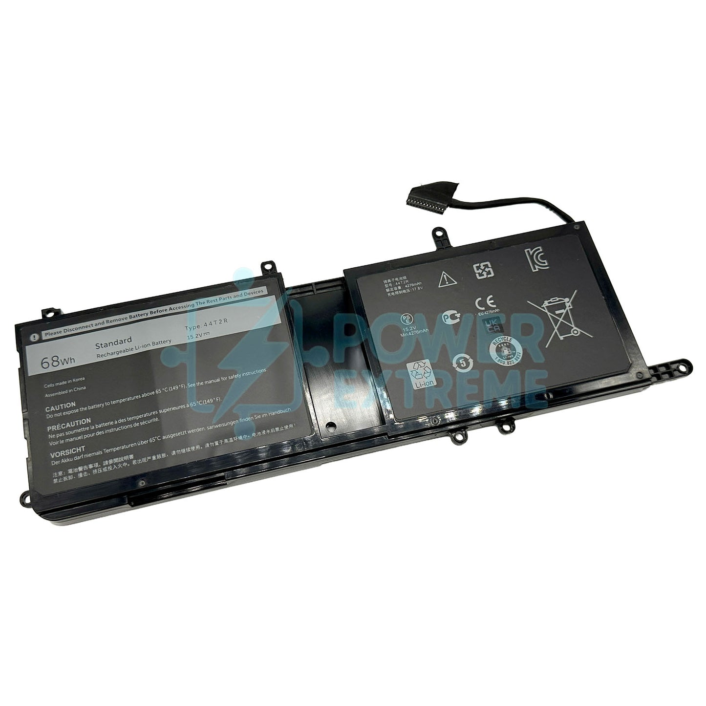 Replacement Laptop Battery for Alienware 17 R4 17 R5 68Wh 044T2R 0HF25D 546FF JPH6C 44T2R
