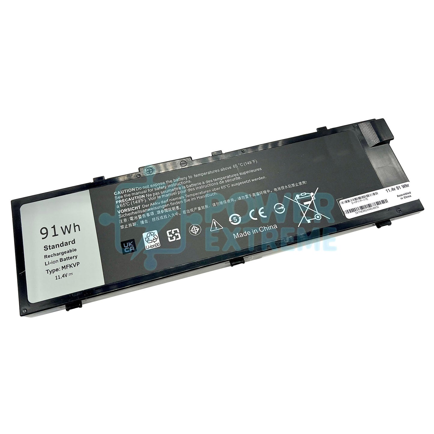 Replacement Laptop Battery for Dell Precision 15 7510 7520 91W 0FNY7 1G9VM MFKVP 451-BBSD