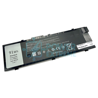 Replacement Laptop Battery for Dell Precision 15 7510 7520 91W 0FNY7 1G9VM MFKVP 451-BBSD