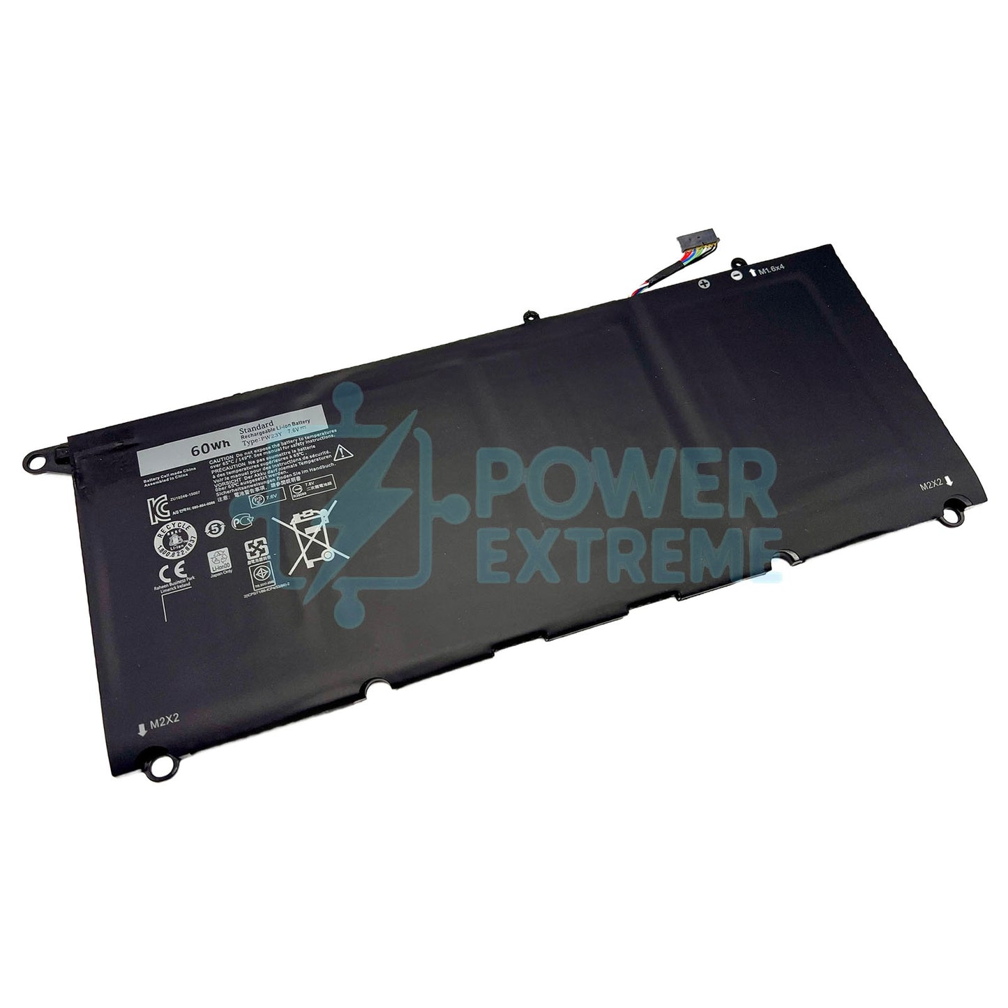Replacement Laptop Battery for Dell XPS 13 9343 9360 PW23Y RNP72 TP1GT 451-BBXF