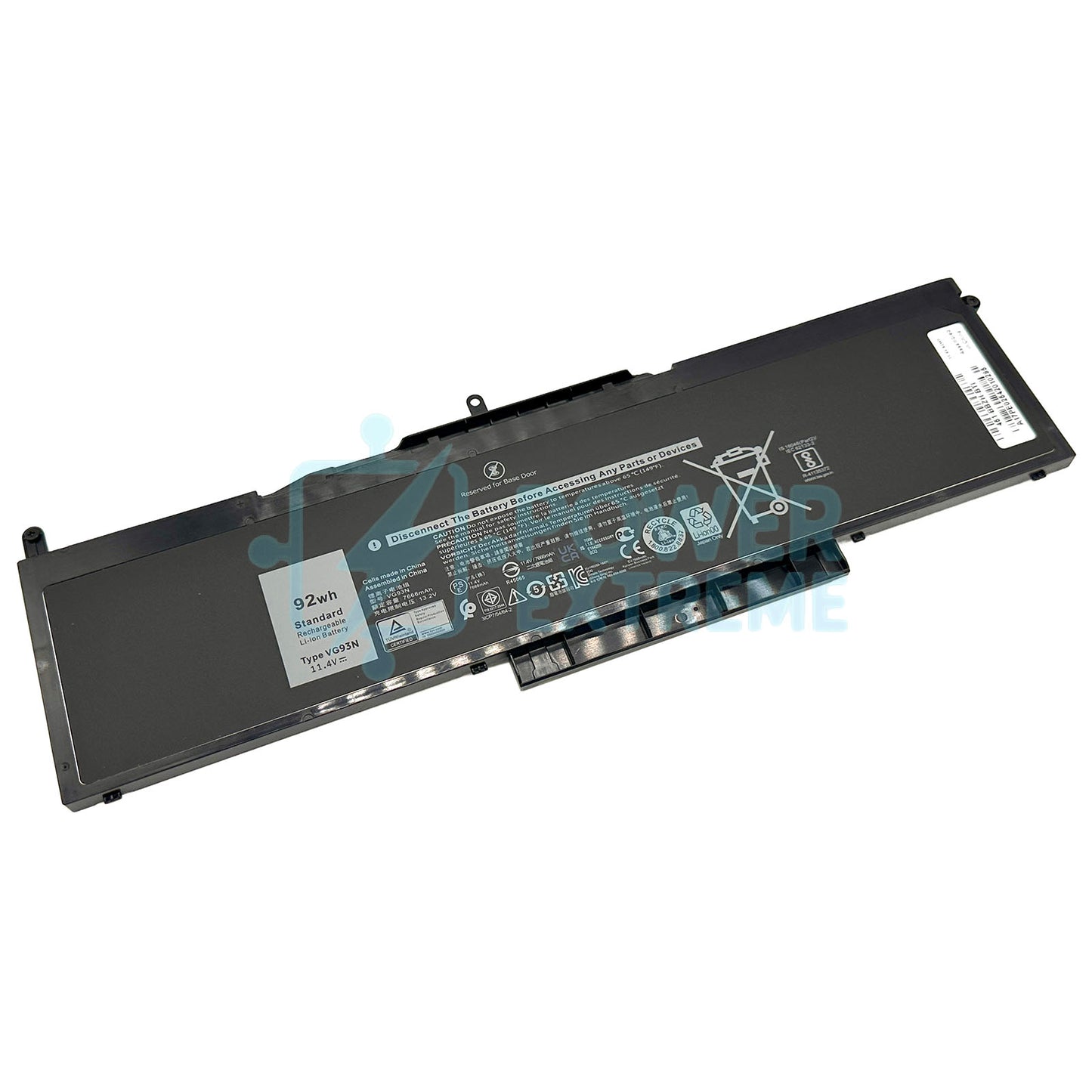 Replacement Laptop Battery for Dell Latitude 15 5590 5580 5591 92Wh NY5PG VG93N 451-BBZH