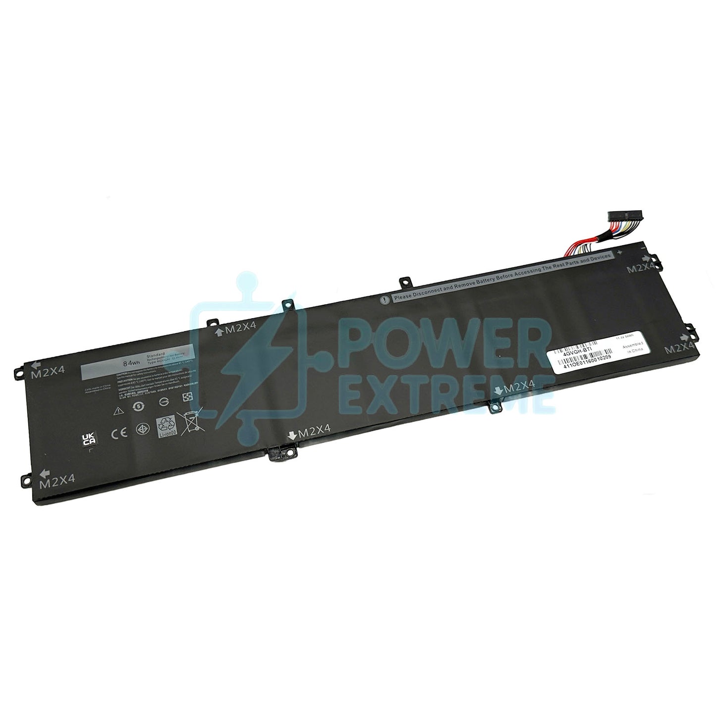 Replacement Laptop Battery for Dell 84Wh Precision 15 5510 0T453X 451-BBUX 4GVGH
