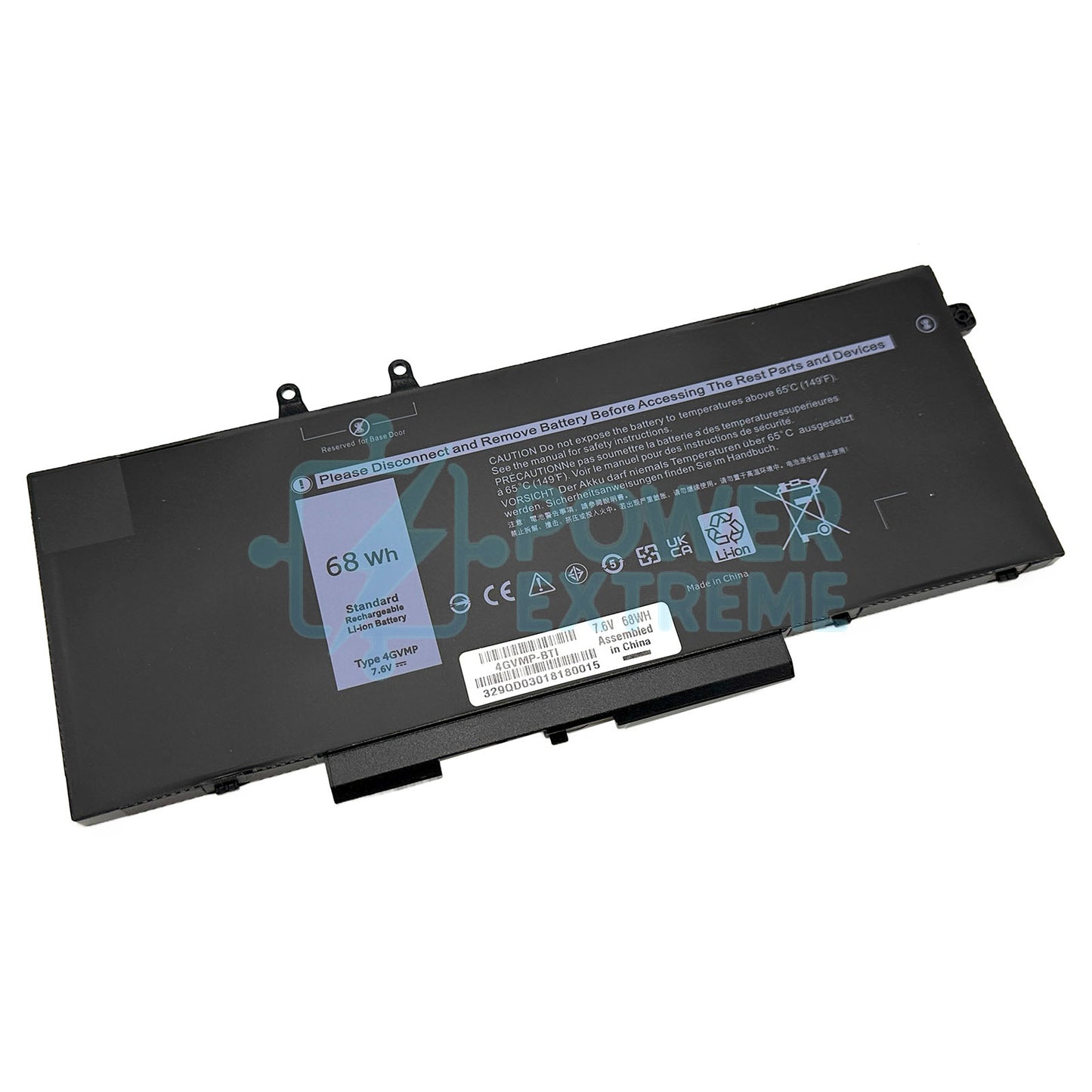 Replacement Laptop Battery for Dell P84F P84F001 P42E P42E001 P98G001 P80F001 G2NPM 4GVMP