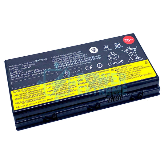 Replacement Laptop Battery for Lenovo ThinkPad P70 P71 type 78++ 00NY493 SB10H45077 4X50K14092