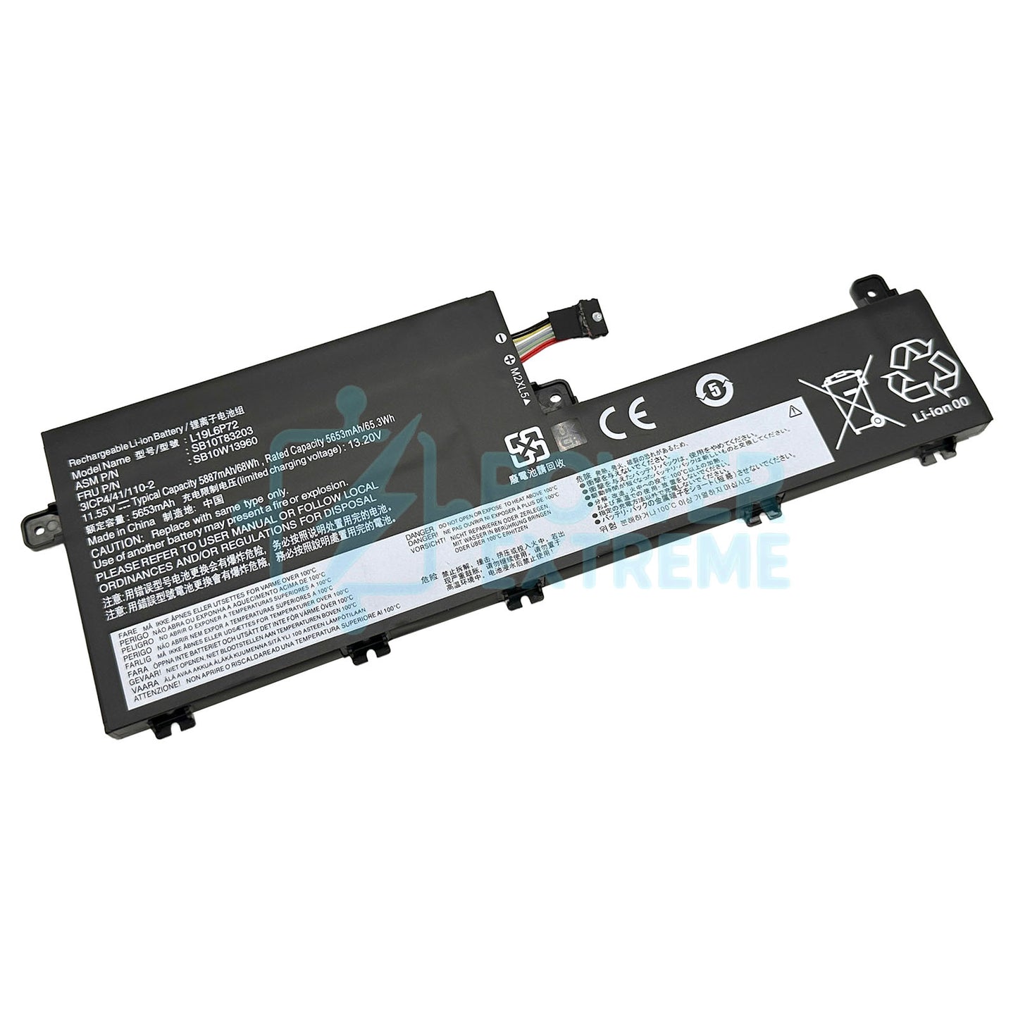 Replacement Laptop Battery for Lenovo Thinkpad T15p Gen2  21A7 21A8 68W SB10T83203 5B10W13960
