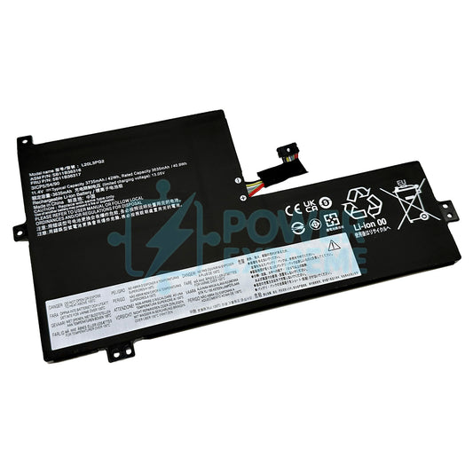 Replacement Laptop Battery for Lenovo Chromebook 100e 500e 5B11B36317 L20L3PG2 SB11B36318