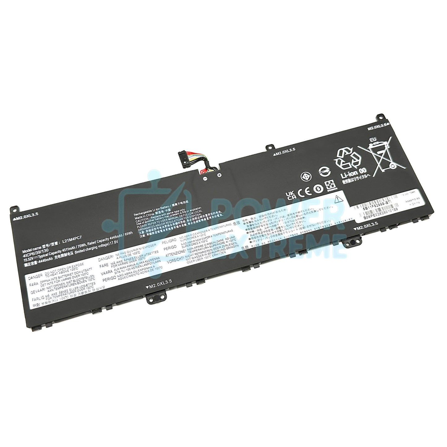 Replacement Laptop Battery for Lenovo Slim 7 ProX netbook 14ARH7 82V20003US 5B11F52556 5B11F52558