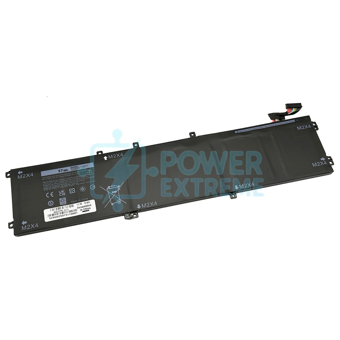 Replacement Laptop Battery for Dell INSPIRON 7590 7591 97Wh 451-BCBT 5D91C 5XJ28 6GTPY