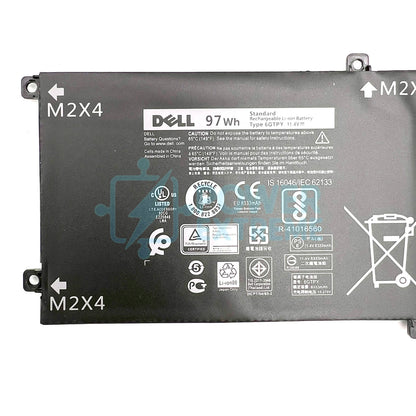 Dell genuine battery PPRECISION 15 5510 5520 5530 5540 97Wh 11.4V GPM03 6GTPY