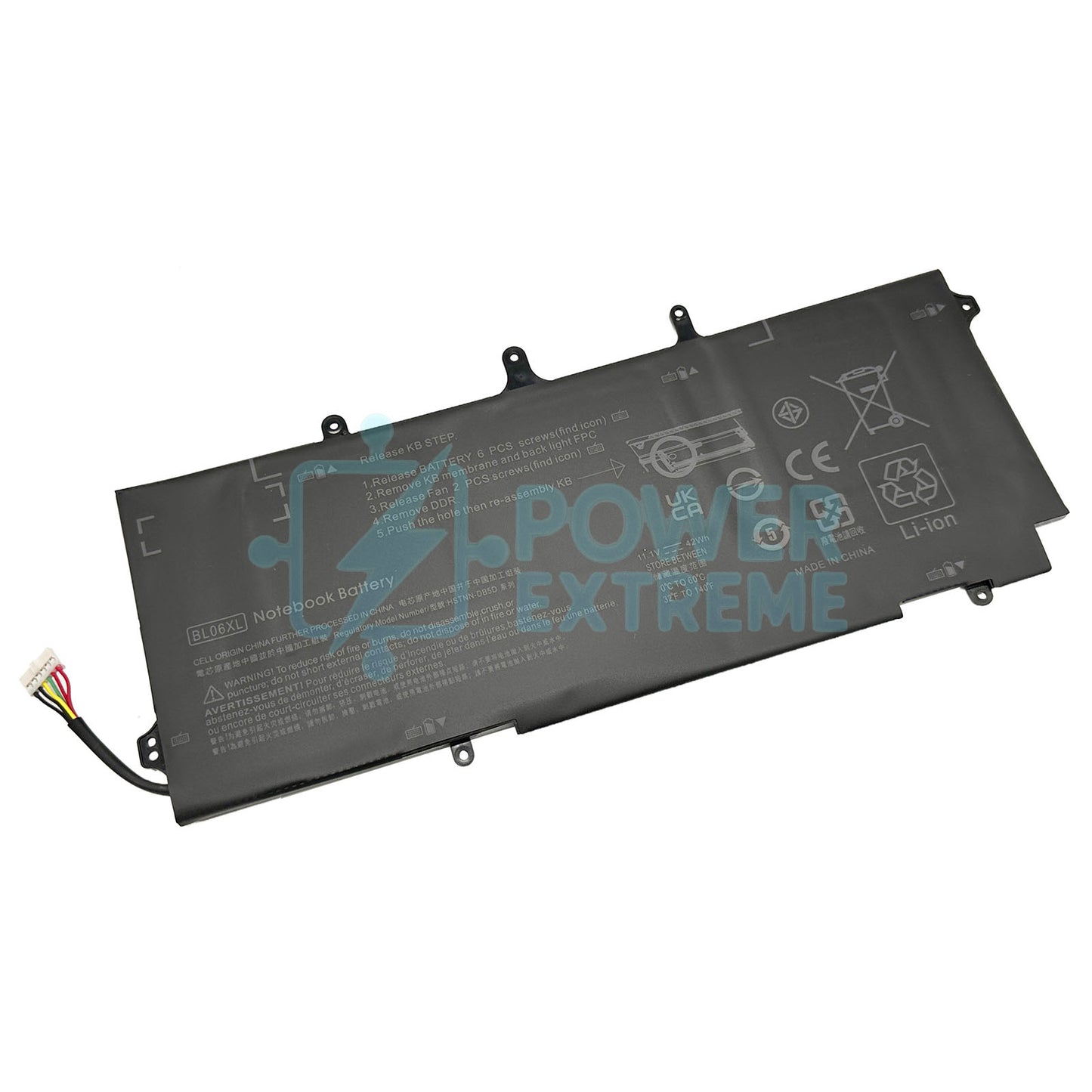 Replacement Laptop Battery for HP EliteBook Folio 1040 G1 G2 722236-171 HSTNN-DB5D BL06XL