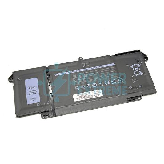 Replacement Laptop Battery for Dell Latitude 14 7520 63Wh HDGJ8 MHR4G TN2GY 7FMXV