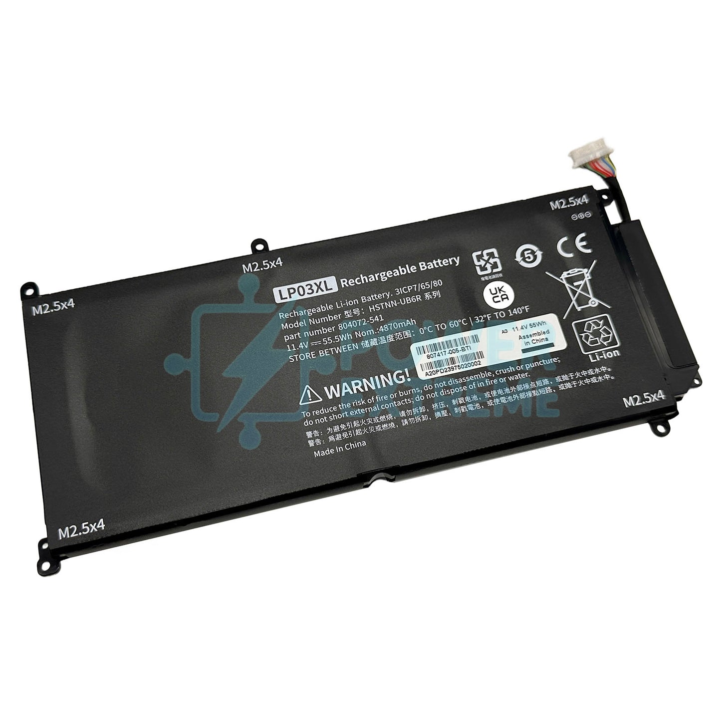 Replacement Laptop Battery for HP Envy M6-AE Series 807211-221 807211-241 LP03XL 807417-005
