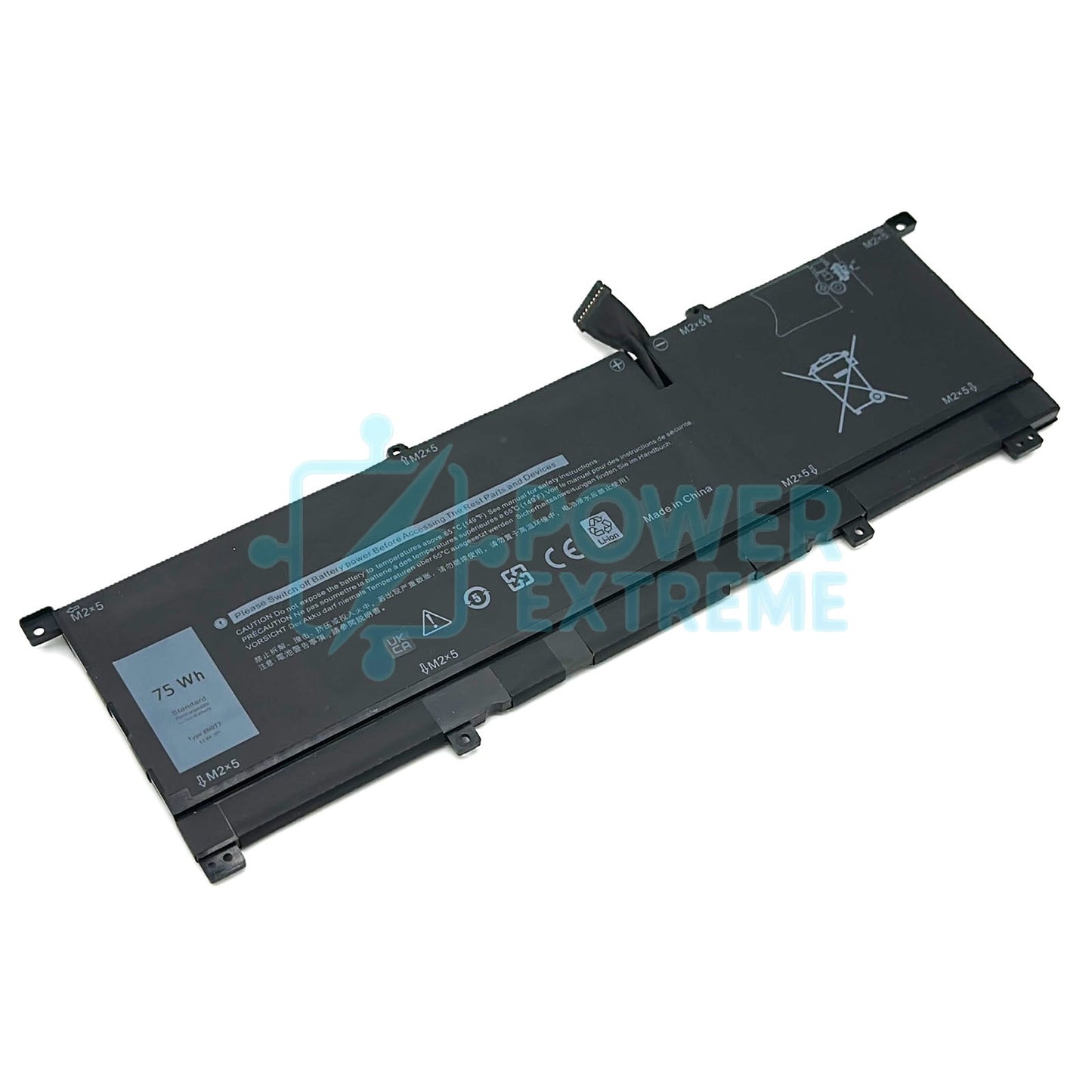 Replacement Laptop Battery for Dell XPS 15 (9575) 2-in-1  75Wh 451-BCEY 4TNF2 TMFYT V5MHM 8N0T7
