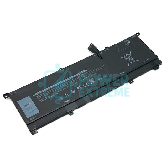 Replacement Laptop Battery for Dell XPS 15 (9575) 2-in-1  75Wh 451-BCEY 4TNF2 TMFYT V5MHM 8N0T7