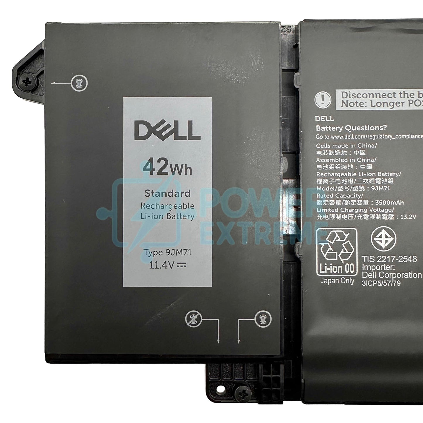 Dell Genuine Battery for Latitude 14 7320 2-in-1 42Wh 0727CG CN-0HDGJ8 9JM71