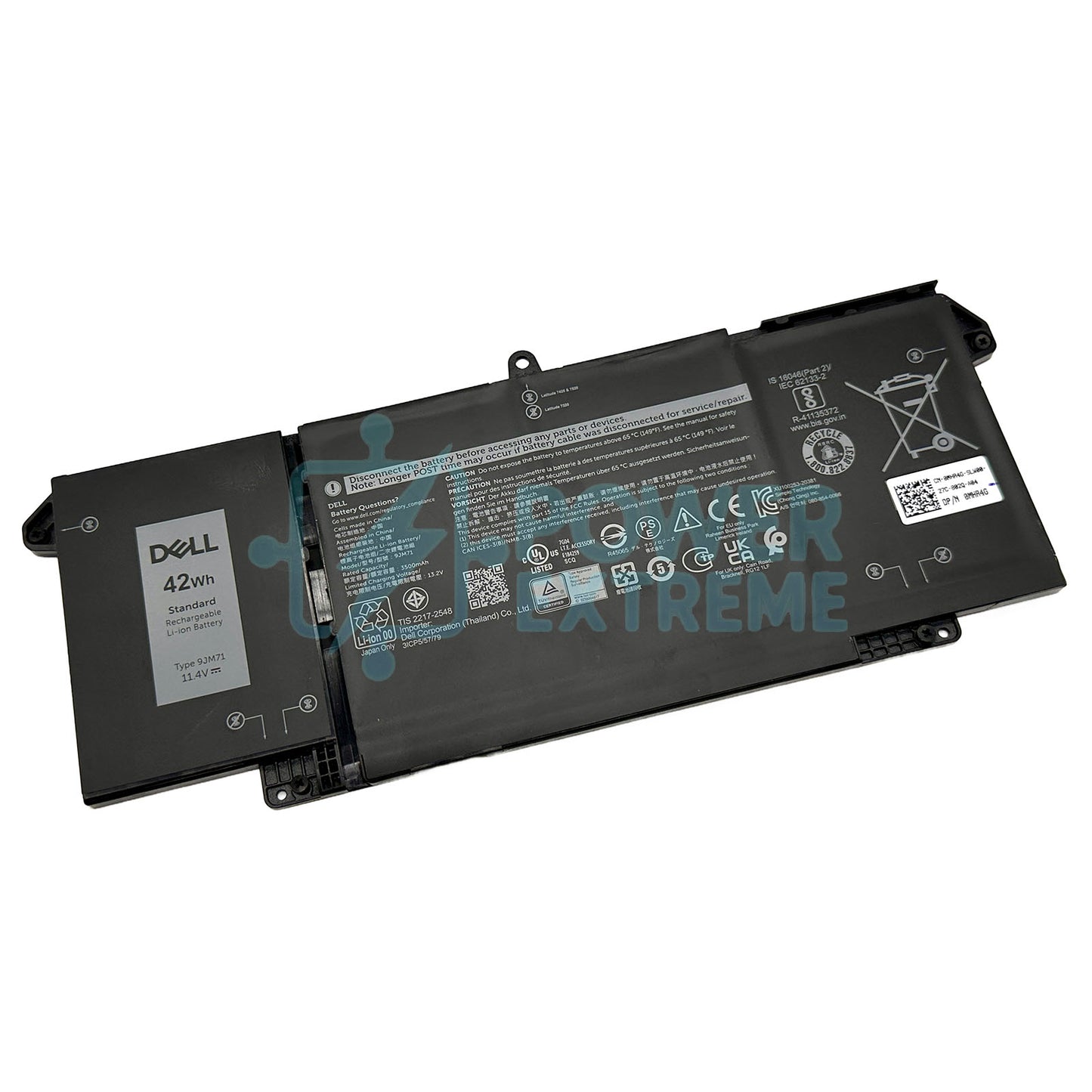 Dell Genuine Battery for Latitude 14 7320 2-in-1 42Wh 0727CG CN-0HDGJ8 9JM71