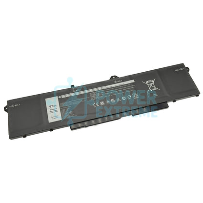 Replacement battery for Dell Alienware m17 R5 AMD 11.4V 97Wh 005RGW 00P3TJ 053XP7 9JRV0