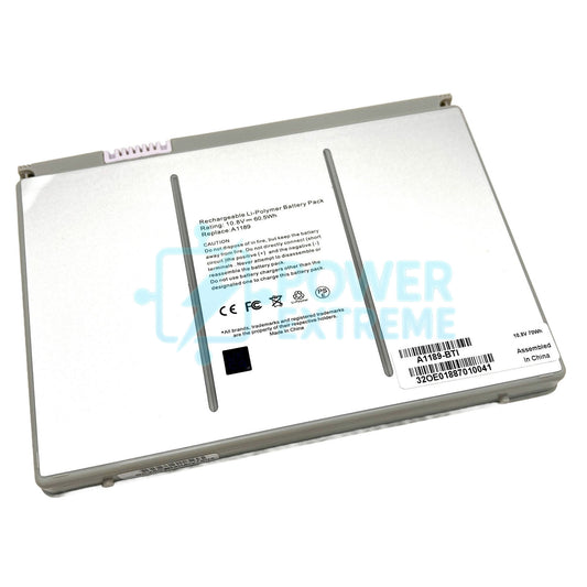 Laptop Battery for APPLE MacBook Pro 17" A1261 Late 2008 MB766 MB766xx/A A1189