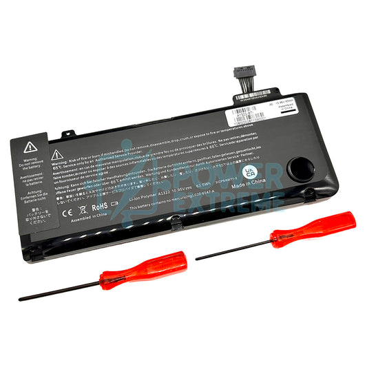 Replacement Laptop Battery for Apple MacBook Pro 13" A1278 2009-2012 LAP1322 MB991*/A A1322