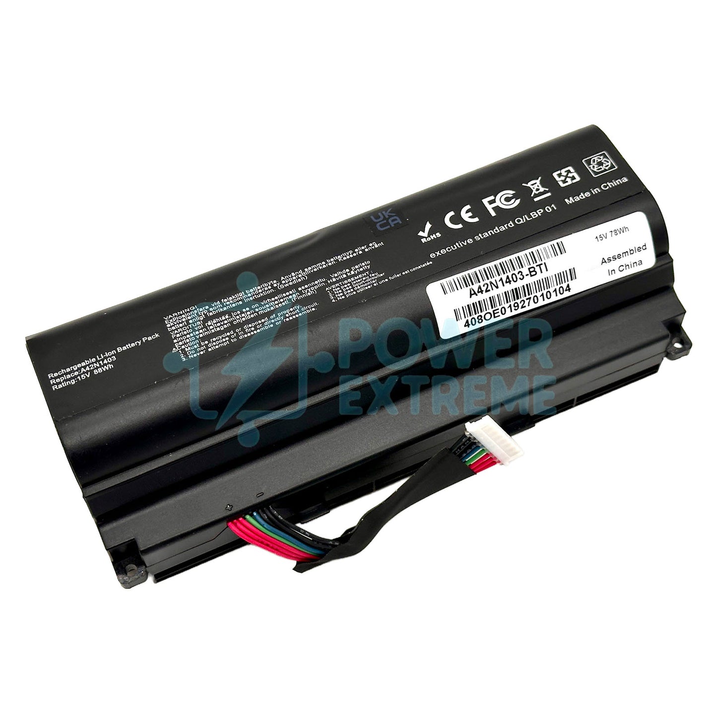 Replacement Laptop Battery for ASUS GFX71 GFX71J GFX71JM GFX71JT GFX71JY 0B110-00340000 A42N1403
