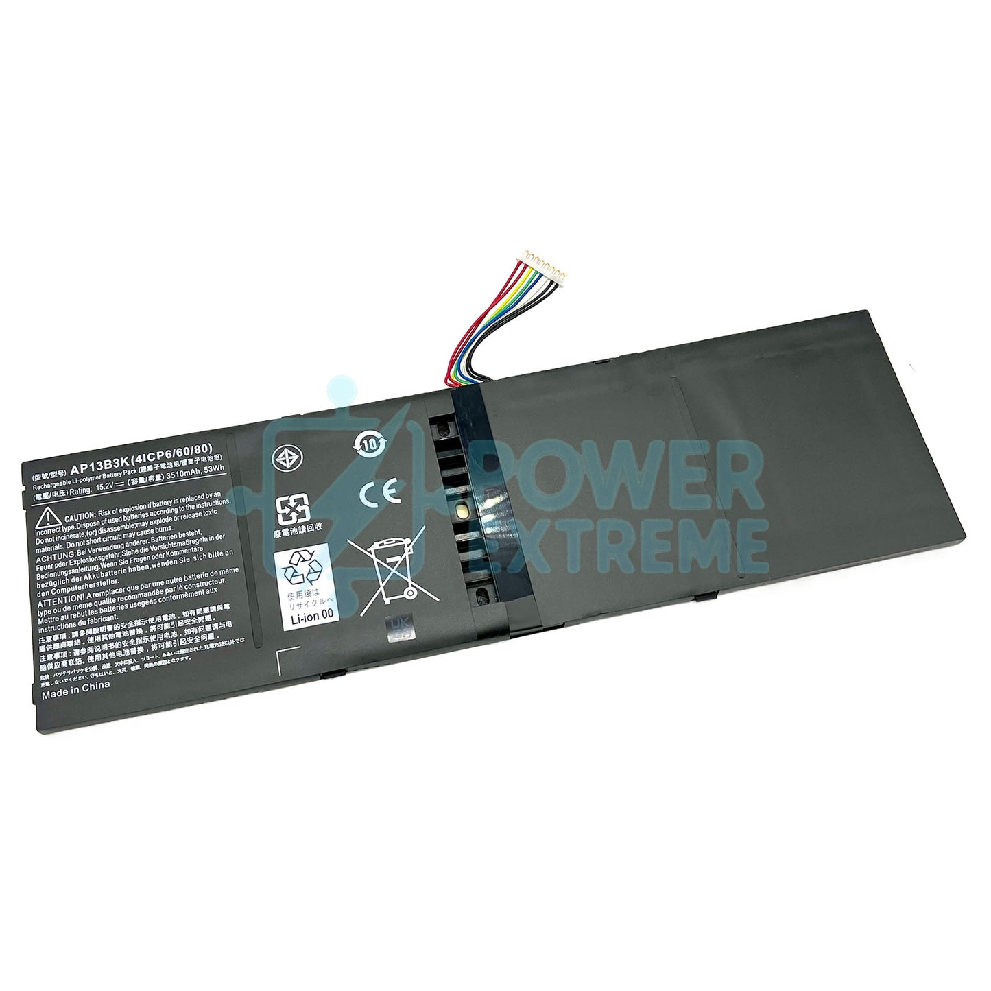 Replacement Laptop Battery for Acer Aspire V7-481 V7-482 V7-581 V7-582 4ICP6/60/78 AP13B3K