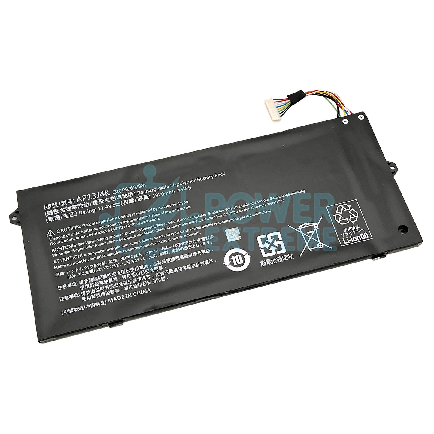 Replacement Laptop Battery for Acer Chromebook 11 C740 Series 6cm cable AP13J3K AP13J4K