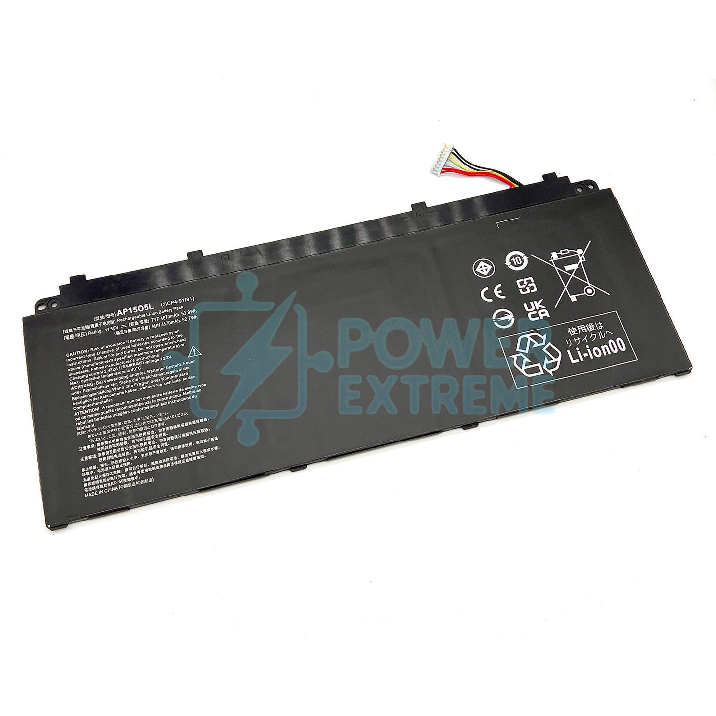 Replacement Laptop Battery for Acer Spin 5 SP513-52 SP513-52N 53Wh PICP4/91/91 AP1503K AP15O5L
