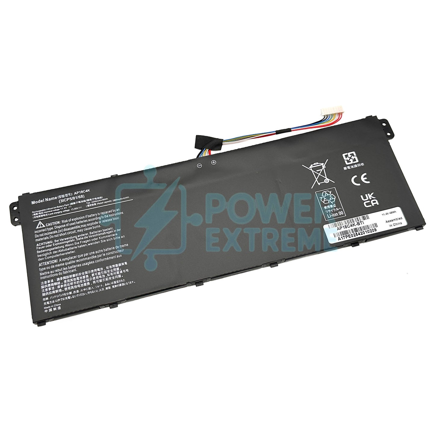 Replacement Laptop Battery for Acer Aspire A514-52 A515-43 A515-44G A515-52K A515-54 AP18C4K