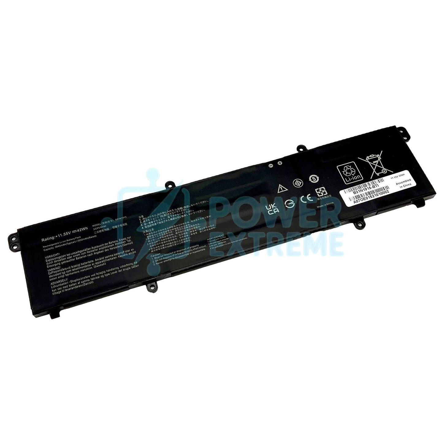 Replacement Laptop Battery for ASUS ExpertBook L1 L1400CDA L1500CDA 0B200-03760000 B31N1915