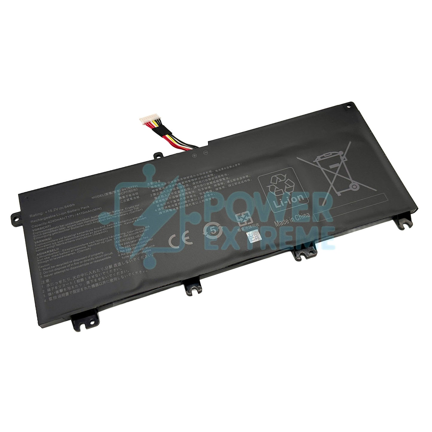 Replacement Laptop Battery for ASUS FX503V FX503VD ROG Strix GL703V GL703VD GL703VM B41N1711