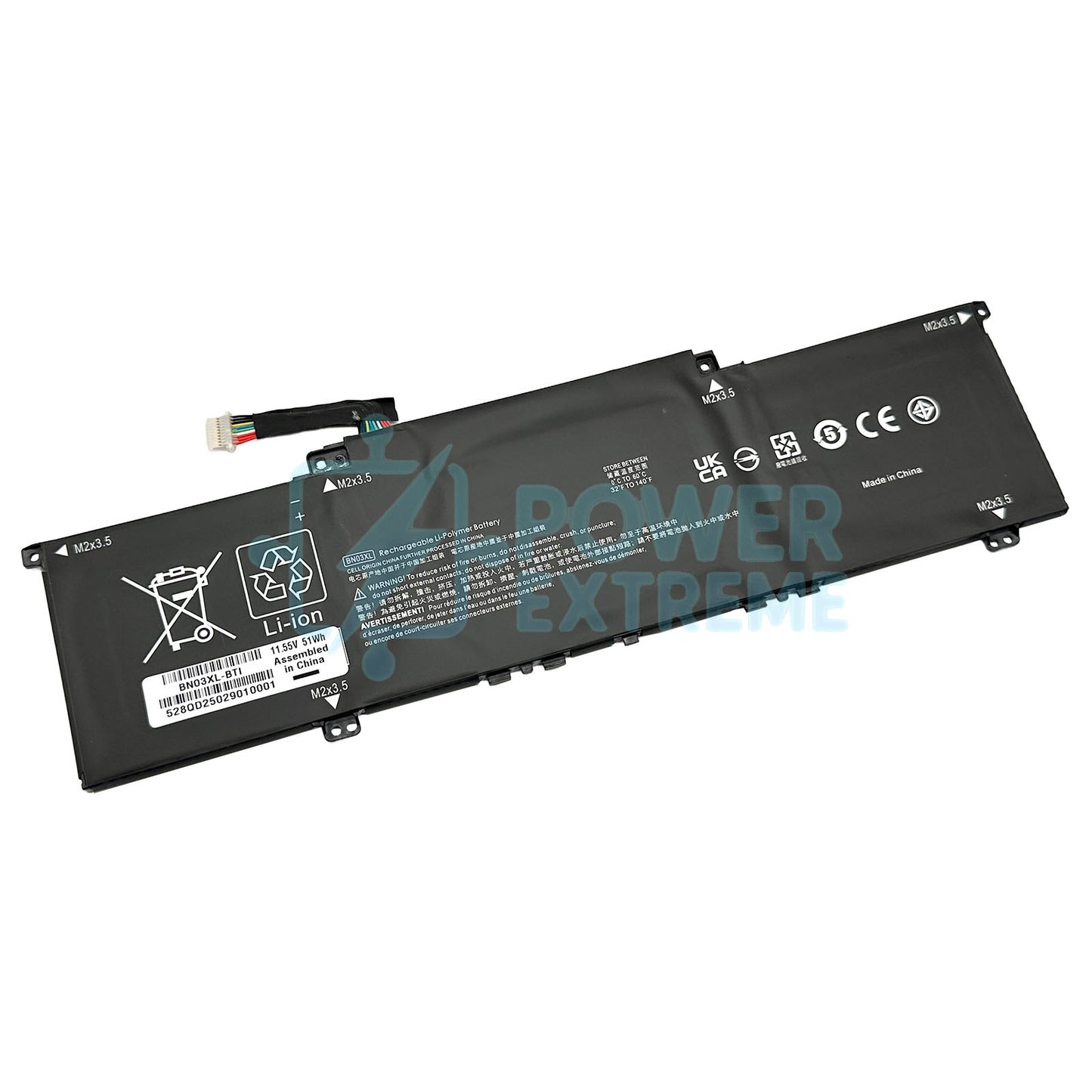 Replacement Laptop Battery for HP Envy X360 13” 13Z-AY ser 48W BN03051XL L76965-AC1 BN03XL