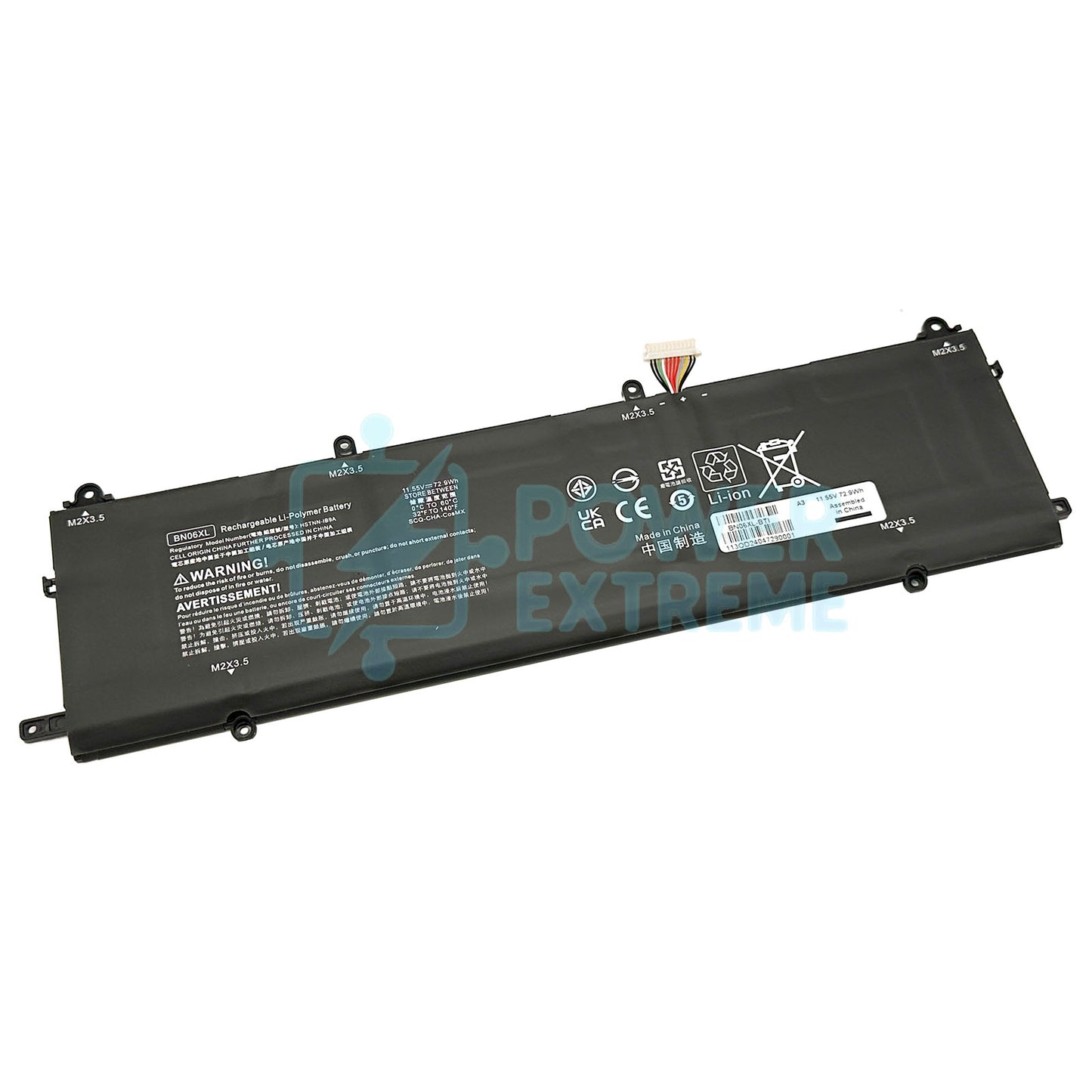 Replacement Laptop Battery for HP Spectre x360 Convertible 15-EB0005NI 15-EB0009UR BN06XL
