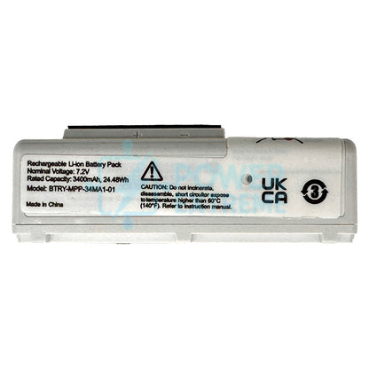 Replacement Battery for Zebra ZQ620 ZQ620HC P1023901-LF BTRY-MPP-34MA1-01