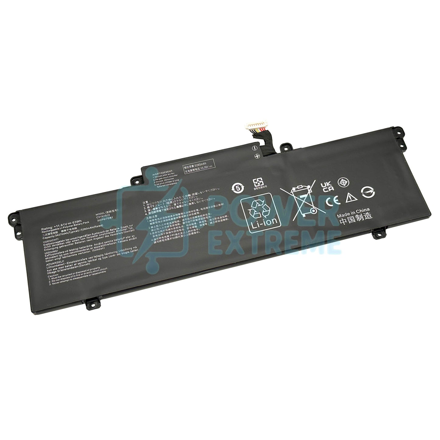 Replacement Laptop Battery for ASUS ZenBook 13 UX325UAZ 14 UX425QA UX425UAZ UX425UG C31N1914