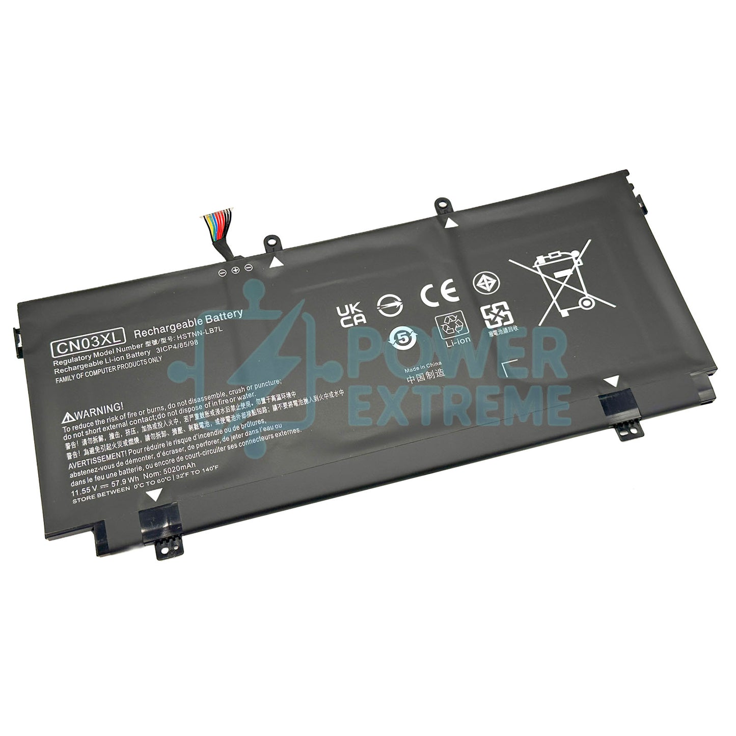 Replacement Laptop Battery for HP Spectre X360 13-AC033DX 13-AC033DX 13-W 4cm cable CN03XL