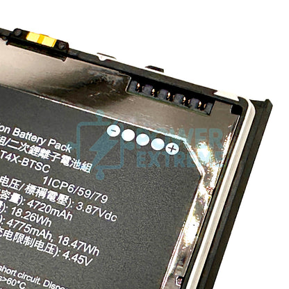Replacement Scanner Battery for Honeywell CT45 CT47 CT4X-BTSC-001