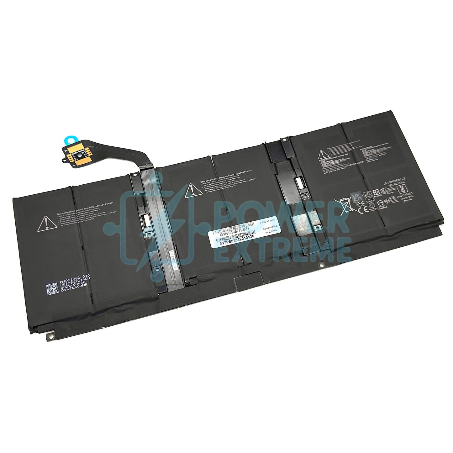 Replacement Laptop Battery for Microsoft Surface Laptop Gen3 15” Model 1873 DYNT02 G3HTA057H