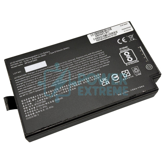 Replacement Laptop Battery for GETAC B300X Rugged Notebook 441831700026 BP3S3P2900-2 94W GBM9X1