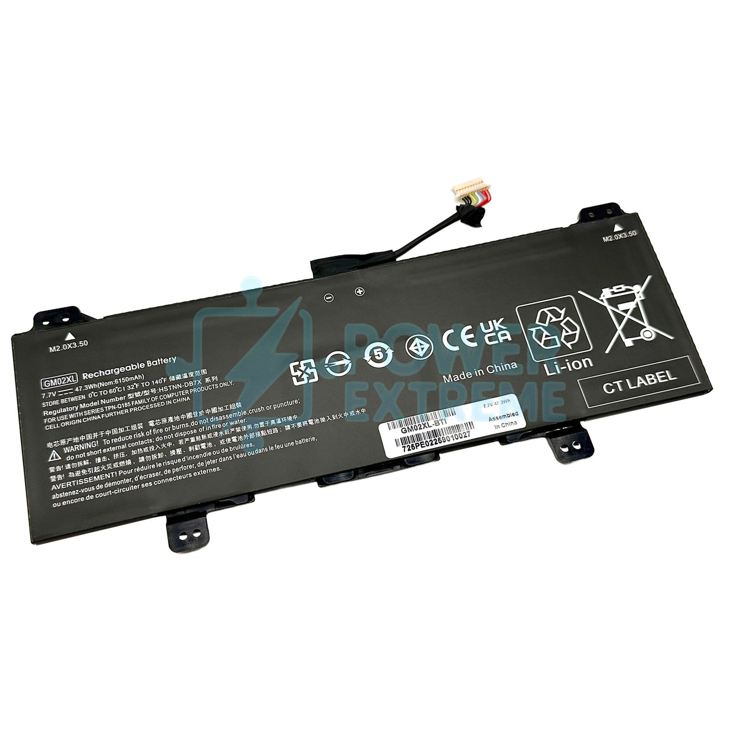 GM02XL Battery for HP Chromebook X360 11 G1 Education Edition L42550-1C1 GMO2XL